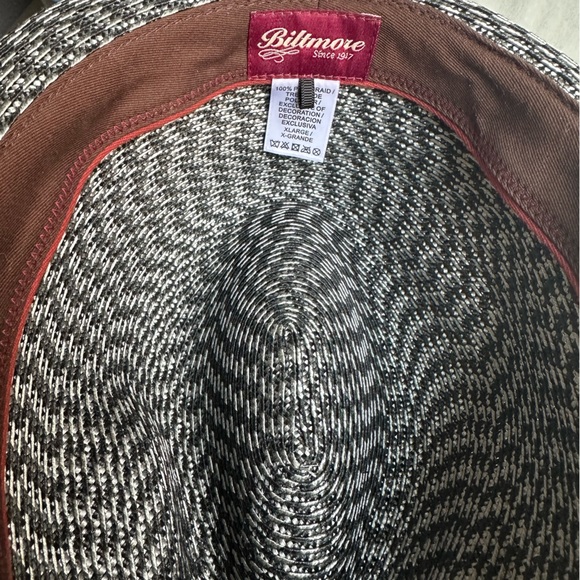 Biltmore X-Large Classic Woven Fedora Hat - Picture 9 of 10